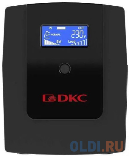 Линейно-интерактивный ИБП ДКС серии Info LCD, 800 ВА/480 Вт, 1/1, 3xIEC C13, USB + RJ45, LCD, 1x8Aч - фото 6