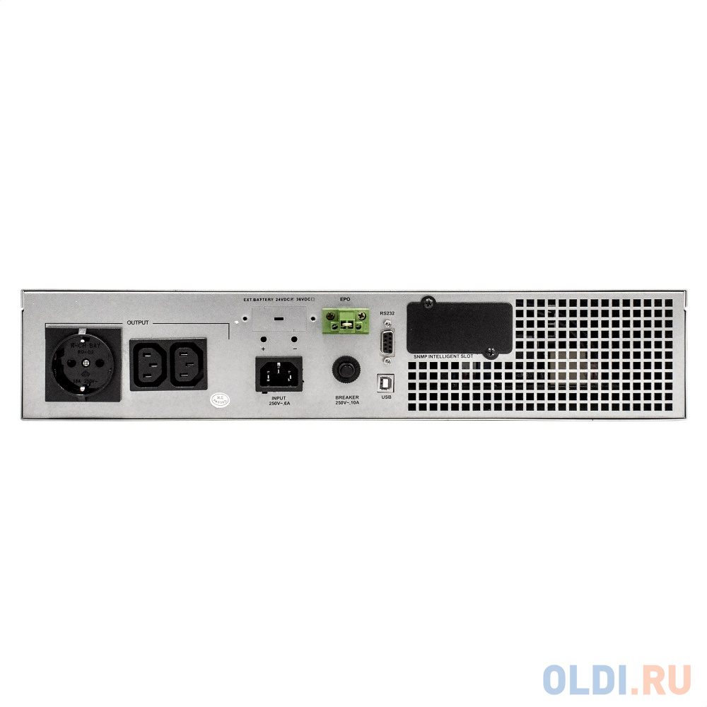 Exegate EX293048RUS ИБП On-line ExeGate PowerExpert ULS-1000.LCD.AVR.1SH.2C13.USB.RS232.SNMP.2U <1000VA/1000W, On-Line, PF=1, LCD, 1*Schuko+2*C13 - фото 3
