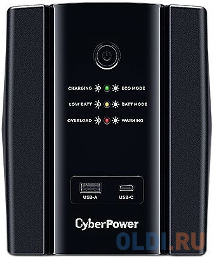 Источник бесперебойного питания/ UPS CyberPower UT1500EIG Line-Interactive 1500VA/900W USB/RJ11/45/USB charger A/C - фото 3