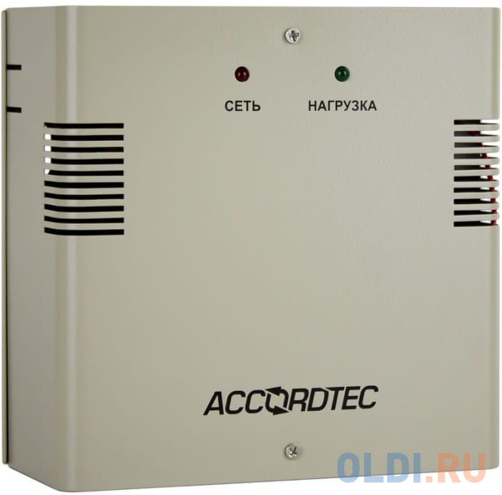 ACCORDTEC ББП-30N Источник вторичного электропитания резервированный 12В 3А, корпус - металл под АП5013829 - фото 1