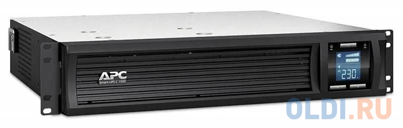 APC Smart-UPS C 1500VA/900W 2U RackMount, 230V, Line-Interactive, LCD (REP.SMC1500I-2U), 1 year warranty - фото 2