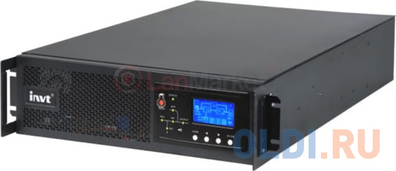 

INVT Rack type online UPS 6kVA / 6kW, установлено 16 x 12V*7Ah батарей, возможность подключения внешних АКБ/ INVT Rack type online UPS 6 kVA, возможно