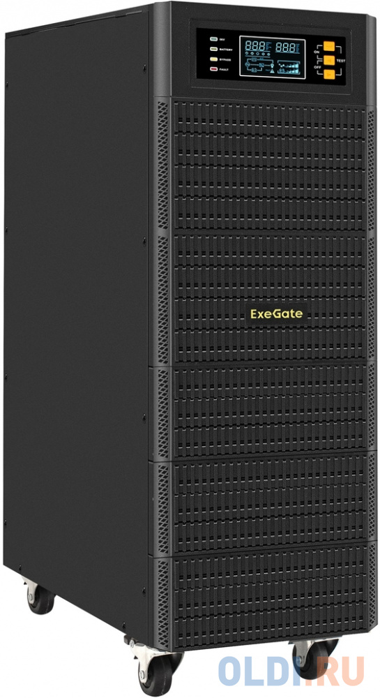 ИБП On-line ExeGate PowerExpert TL-575-6kVA.240V.LCD.A VR.T.USB.RS232.SNMP &lt;6000VA/6000W, On-Line, PF = 1, LCD, клеммы, RS232, USB, SNMP-slot, встроен - EX296952RUS