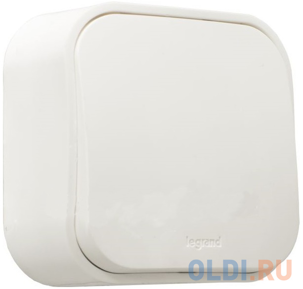 

Выключатель Legrand Quteo 6А 1 клавиша белый 782205