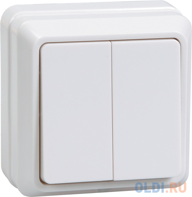 Выключатель IEK EVO20-K01-10-DC 10 A белый aqara выключатель wireless remote switch h1 wrs r02 1