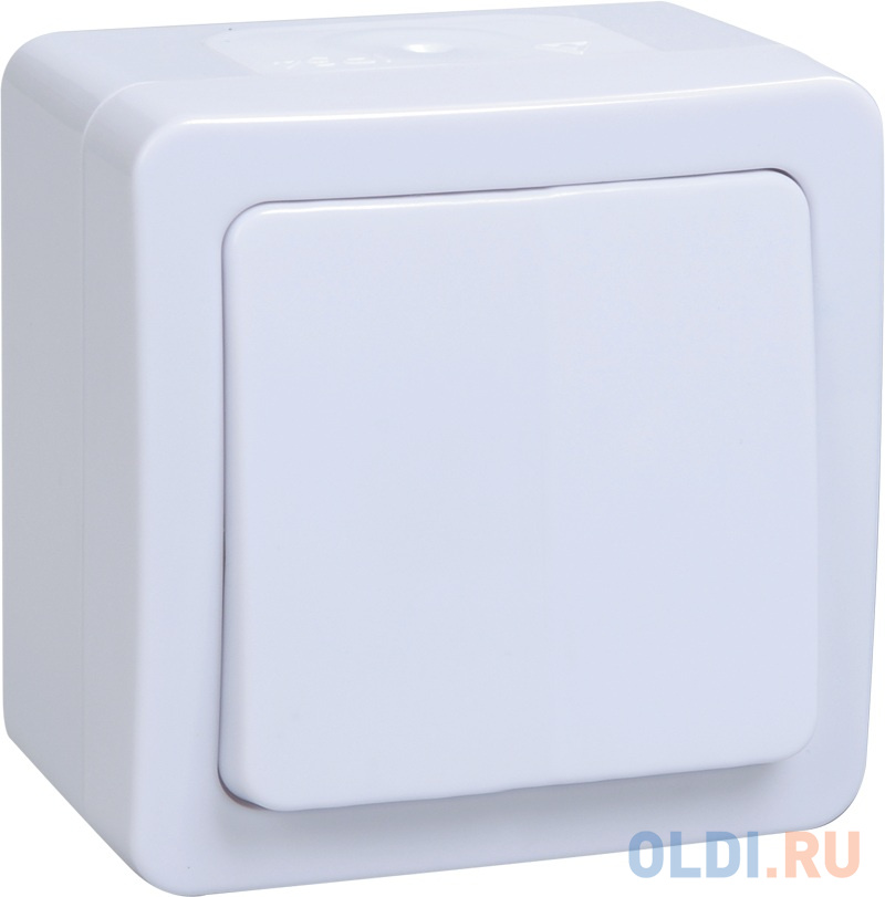 Выключатель IEK EVMP10-K01-10-54-EC 10 A белый выключатель legrand quteo 10а 2 клавишb белый 782302