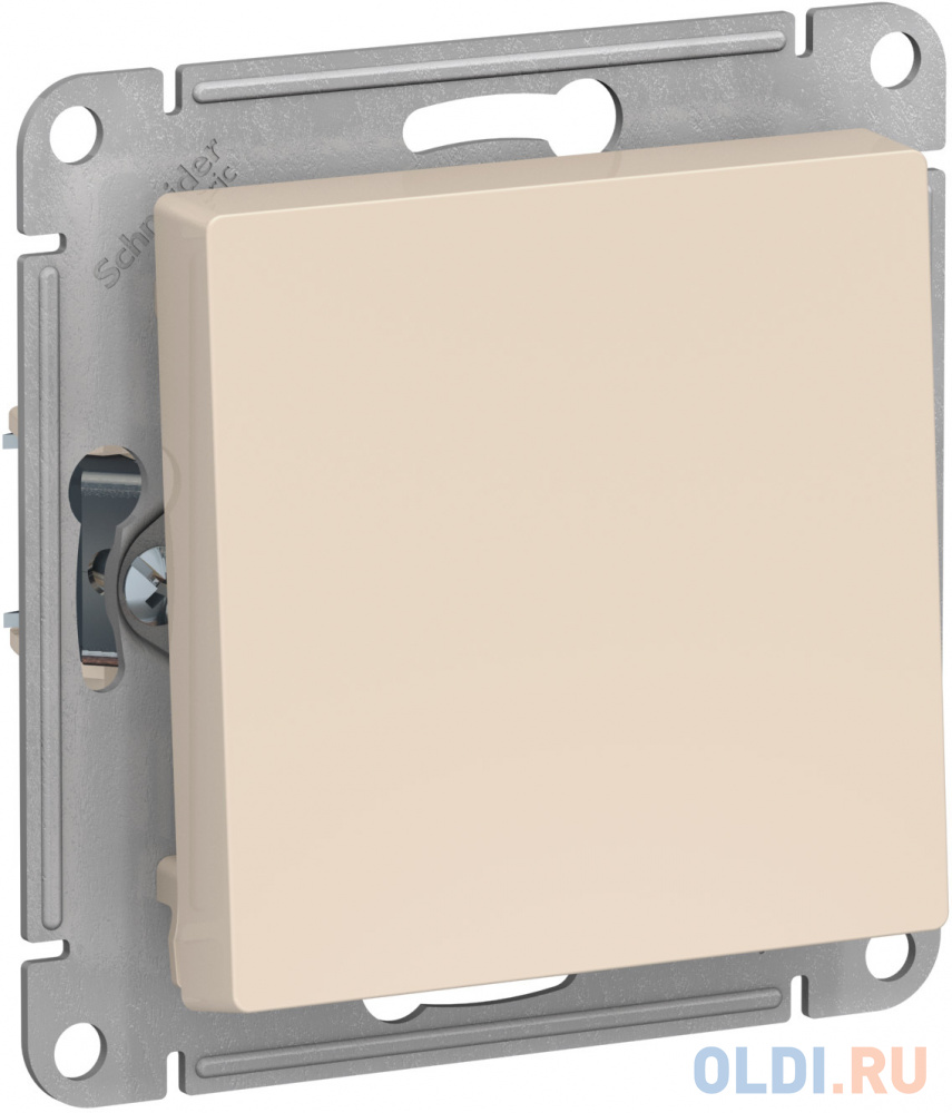 Выключатель Schneider Electric ATN000211 10 A бежевый умный выключатель aqara h1 eu 1 нокл без нейтрали бежевый ws euk01be