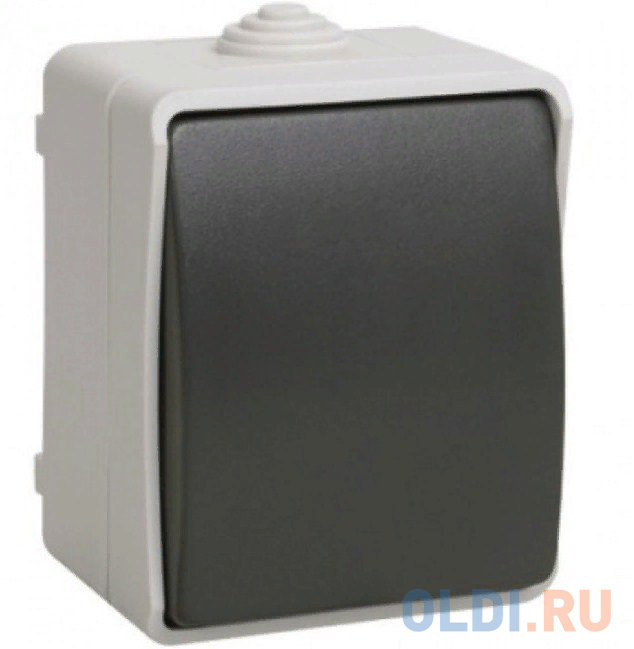Выключатель IEK EVS10-K03-10-54-DC 10 A серый черный выключатель iek evs10 k03 10 54 dc 10 a серый