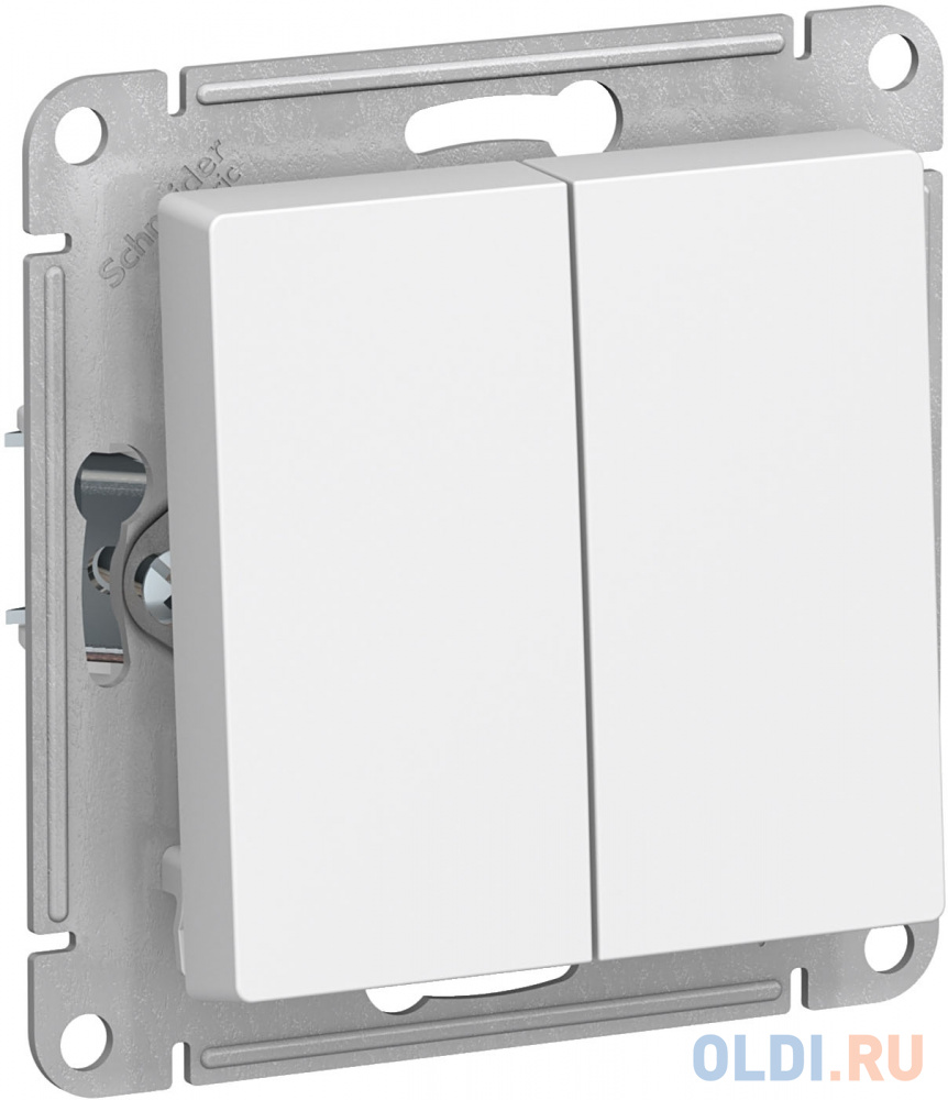 Выключатель Schneider Electric AtlasDesign ATN000151 10 A белый выключатель одноклавишный tokov electric frea tke fr v1 c01