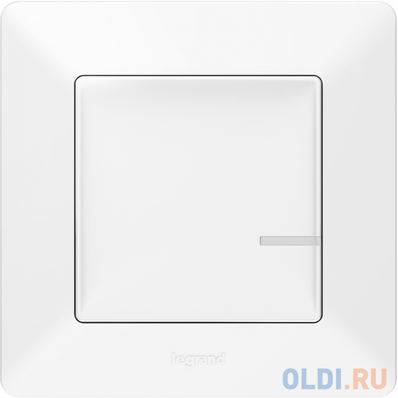 

Умный беспроводной выключатель 1-клавишный. [752185] Legrand Valena Life with NETATMO - Цвет Белый