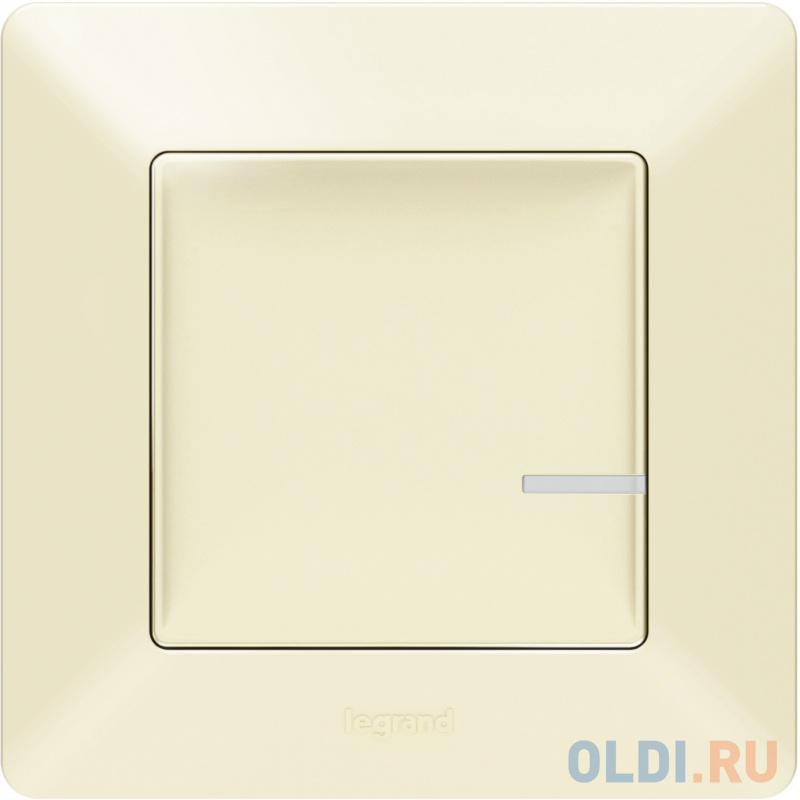 

Умный беспроводной выключатель 1-клавишный. [752285] Legrand Valena Life with NETATMO - Цвет Слоновая кость