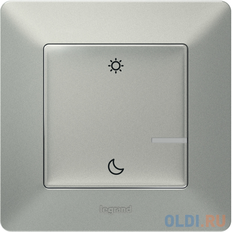 

Умный беспроводной сценарный выключатель "День/Ночь". [752389] Legrand Valena Life with NETATMO - Цвет Алюминий