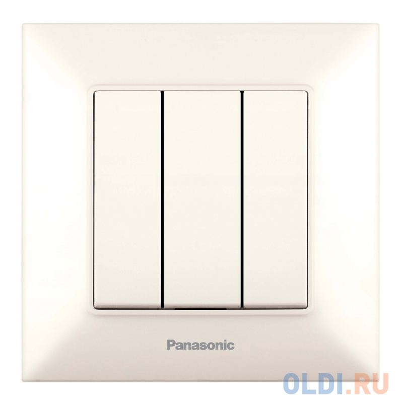 

Выключатель Panasonic Arkedia Slim скрыт. 3кл. IP20 бежевый (упак.:1шт) (WNTC00152BG-RU)
