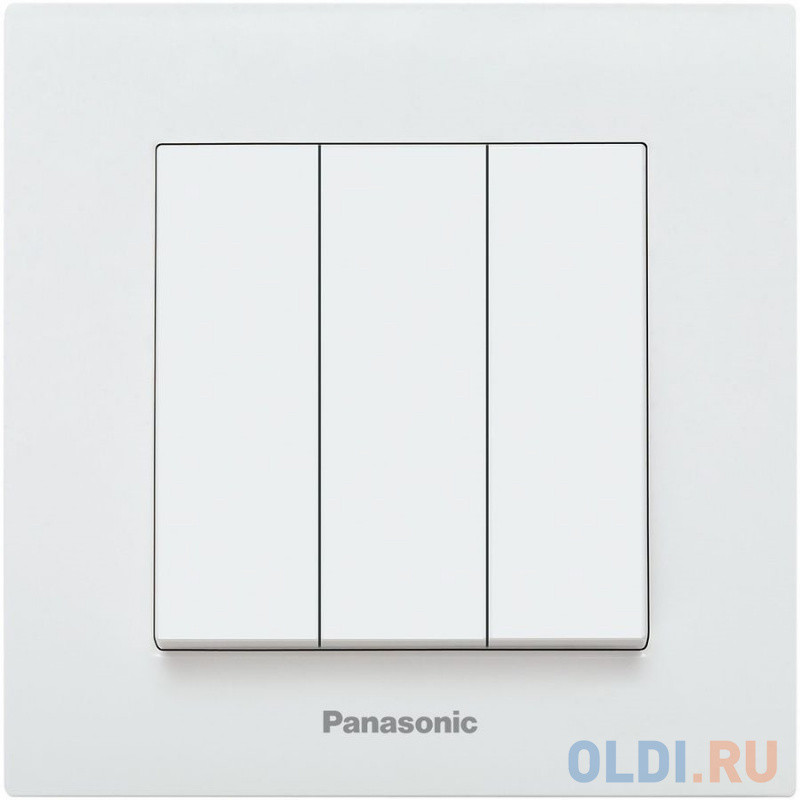 

Выключатель Panasonic Karre Plus 10 A белый