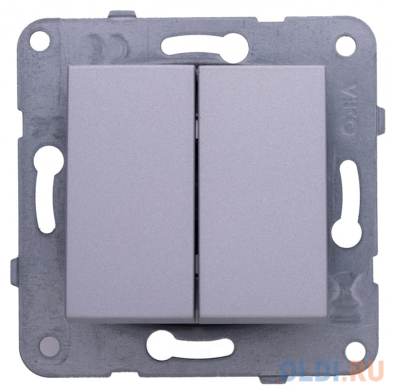 

Выключатель Panasonic Karre&Arkedia скрыт. 2кл. IP20 серебро (упак.:1шт) (WKTT00092SL-RU)