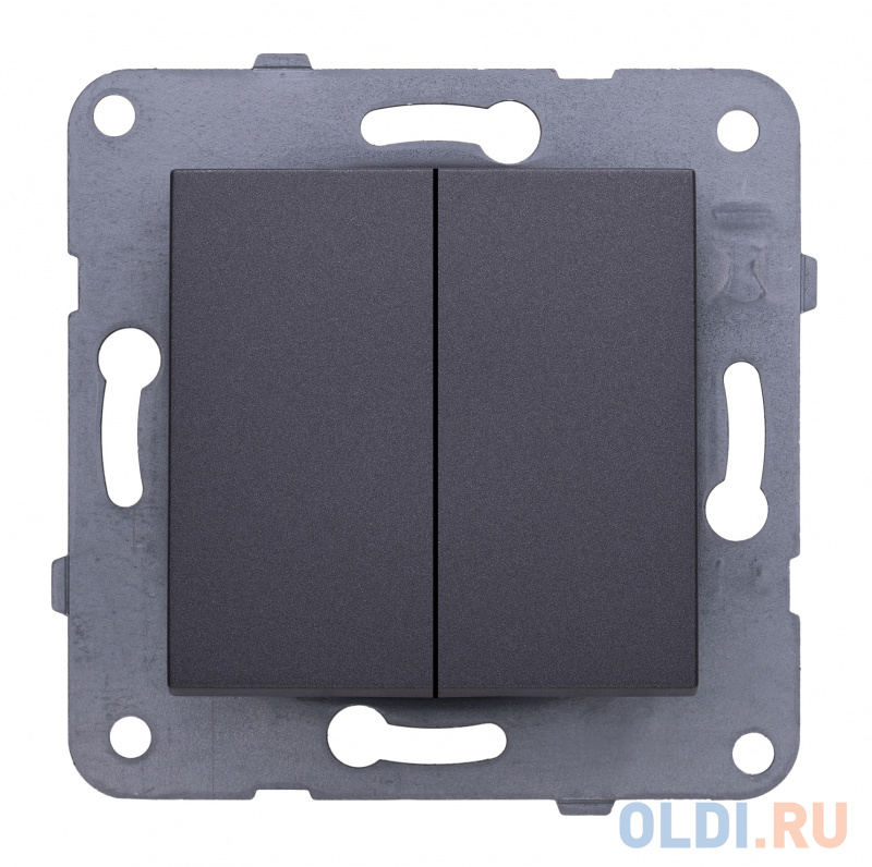 

Выключатель Panasonic Karre&Arkedia скрыт. 2кл. IP20 дымчатый (упак.:1шт) (WKTT00092DG-RU)