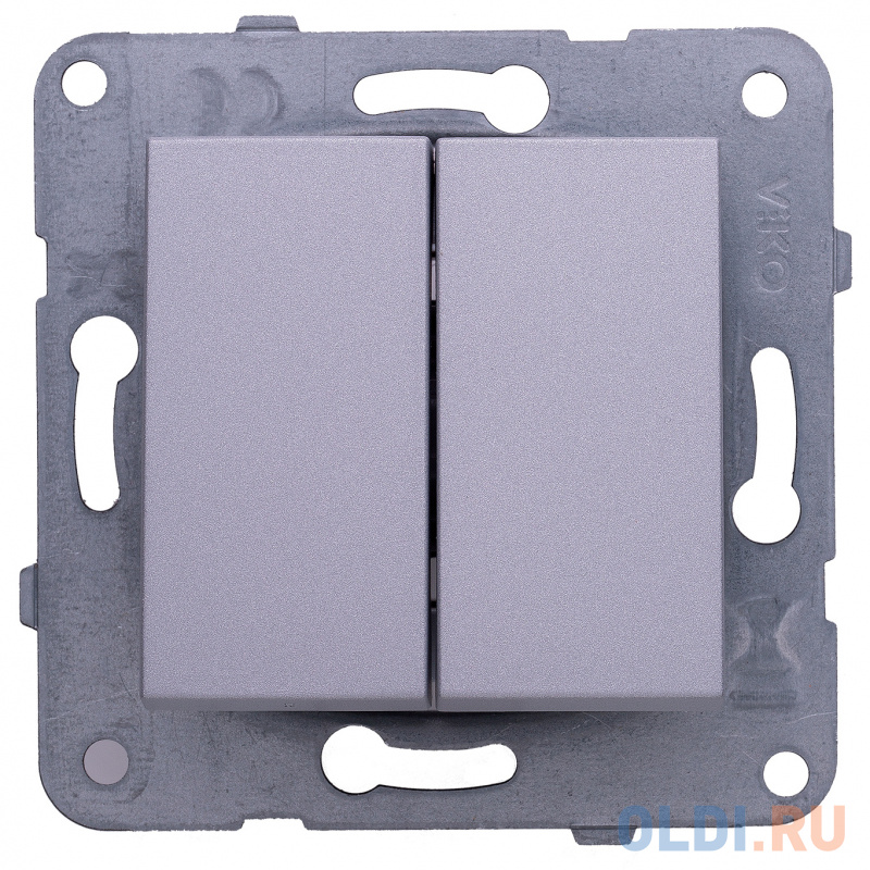 

Выключатель Panasonic Karre&Arkedia скрыт. 2кл. IP20 серебро (упак.:1шт) (WKTT00132SL-RU)