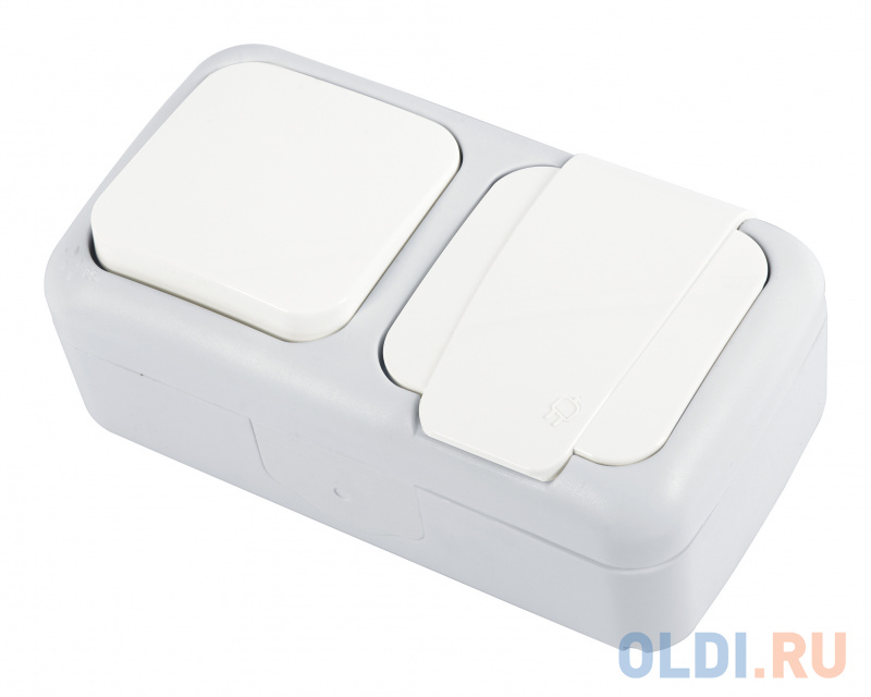 

Выключатель Panasonic Palmiye откр. 1кл. IP54 белый глянцевый (упак.:1шт) (90555481-RU)