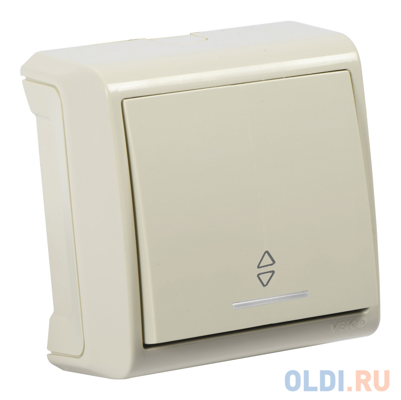 

Выключатель Panasonic Vera откр. 1кл. IP20 кремовый глянцевый (упак.:1шт) (90681263-RU)
