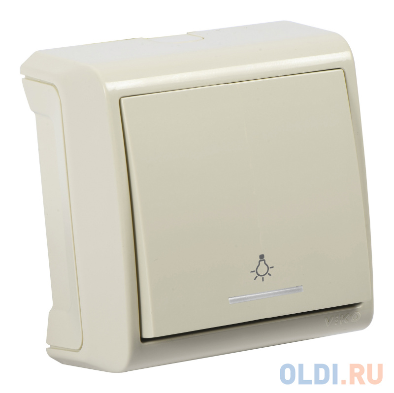 

Выключатель Panasonic Vera откр. 1кл. IP20 кремовый глянцевый (упак.:1шт) (90681214-RU)