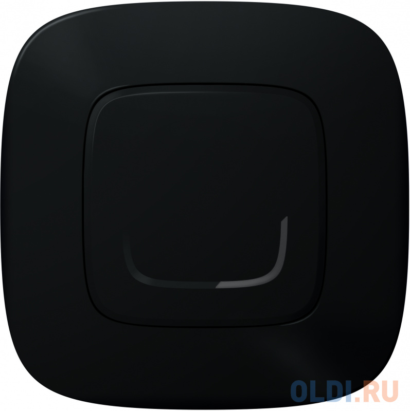 

Коллекция умных устройств Valena Allure with NETATMO. Умный проводной выключатель с опцией светорегулирования 5-300 Вт 230В. Цвет Антрацит