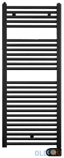 

Полотенцесушитель электр. Zehnder Aura PBEBZ-120-50/MQ RAL9005 matt (9205), Черный