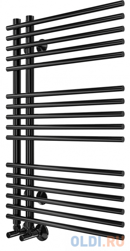 

Полотенцесушитель Royal Thermo Pino black П16 500х800 лесенка, Черный матовый