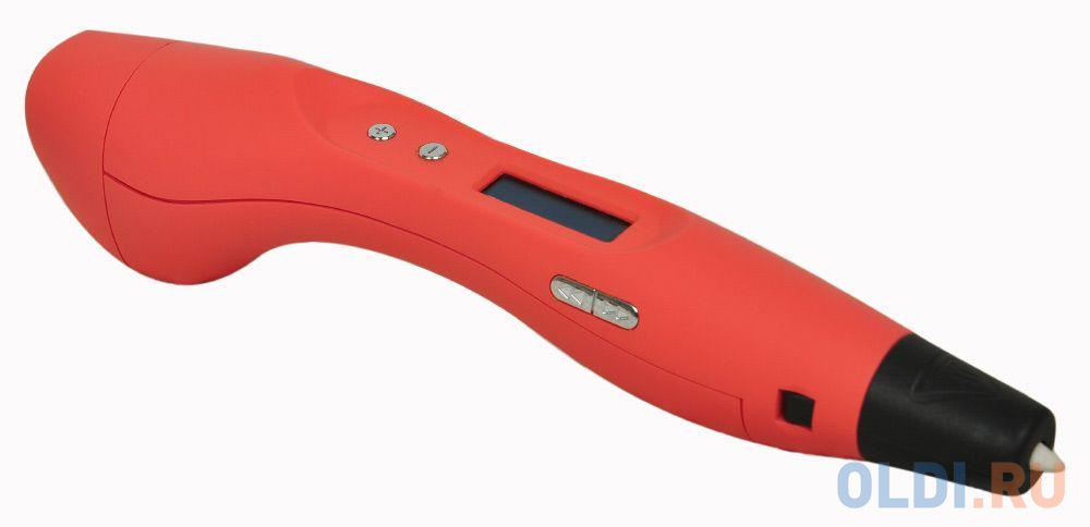 Ручка 3D Cactus CS-3D-PEN-E-RD PLA ABS LCD красный от OLDI
