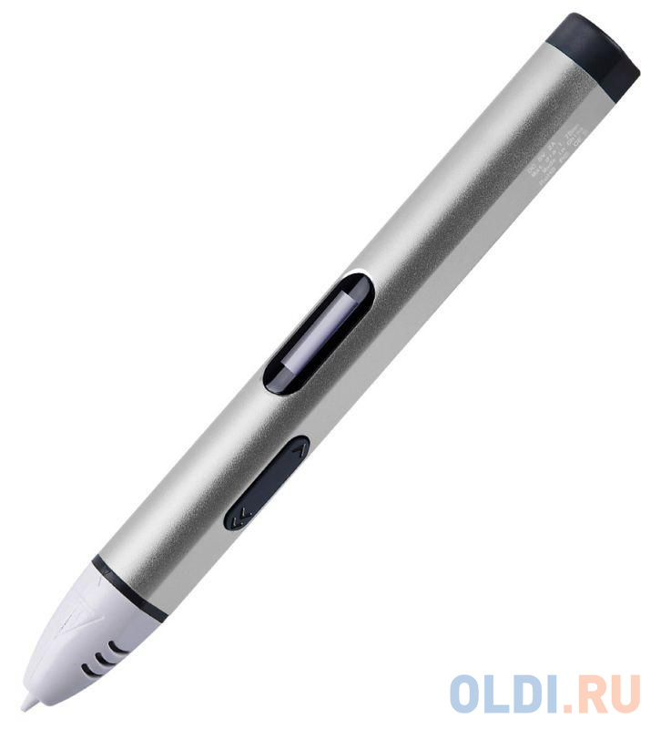 Ручка 3D Cactus CS-3D-PEN-G-SL PLA ABS серый от OLDI