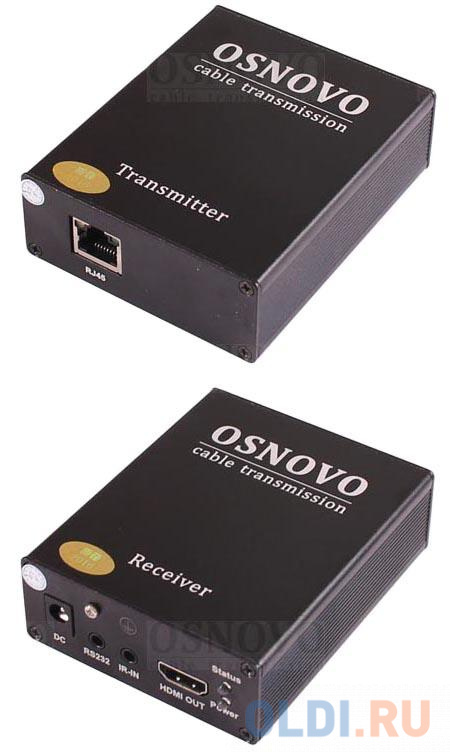 Комплект для передачи HDMI-сигналов Osnovo TLN-Hi/1+RLN-Hi/1 от OLDI