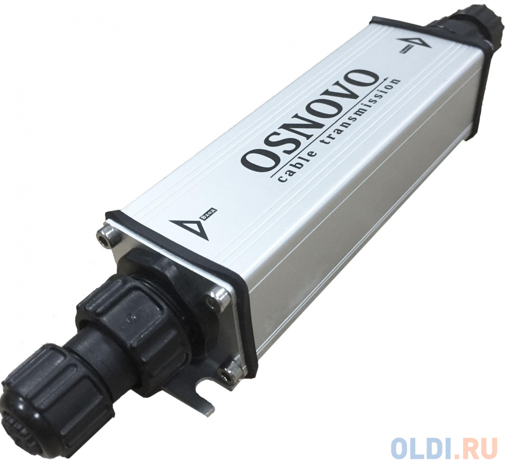 Удлинитель PoE Osnovo E-PoE/1GW уличный 10/100/1000M Gigabit Ethernet до 500м от OLDI
