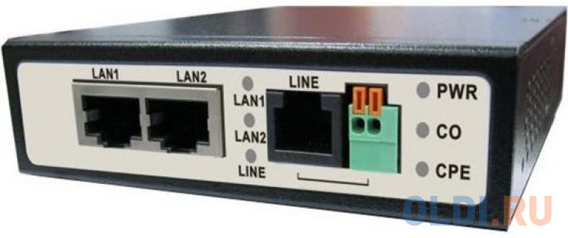 Удлинитель Ethernet Osnovo TR-IP2 на 2 порта до 3000м от OLDI