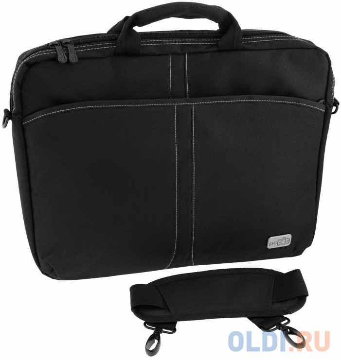 

Сумка для ноутбука 17" PCPet PCP-A1117BK нейлон черный