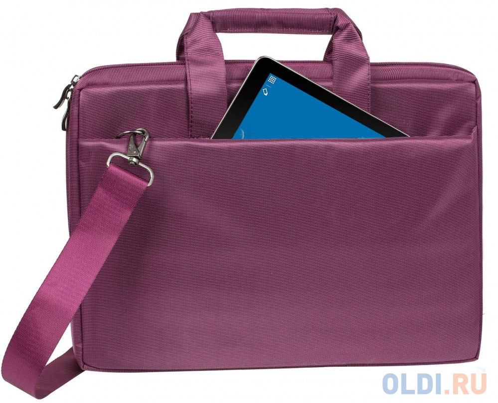Сумка для ноутбука 13" Riva 8221 полиэстер пурпурный фото