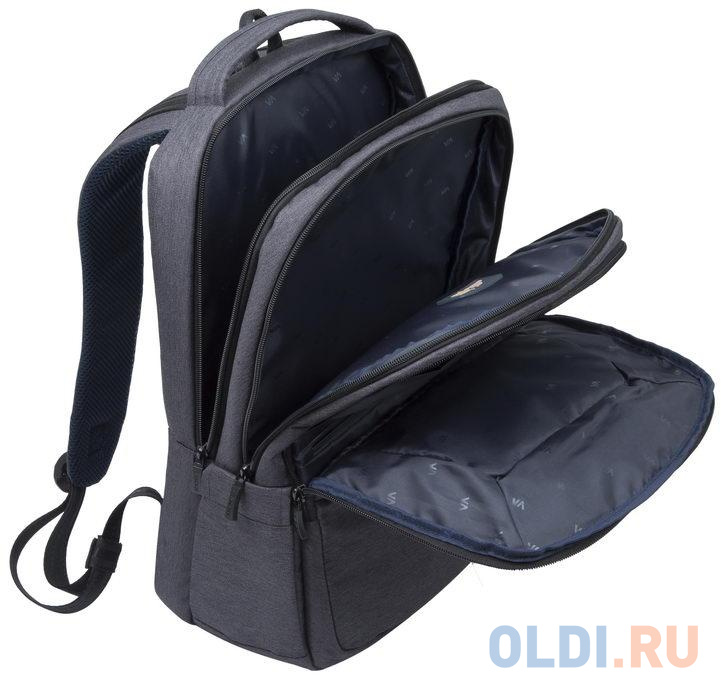 Рюкзак для ноутбука 16" Riva 7765 полиэстер черный фото