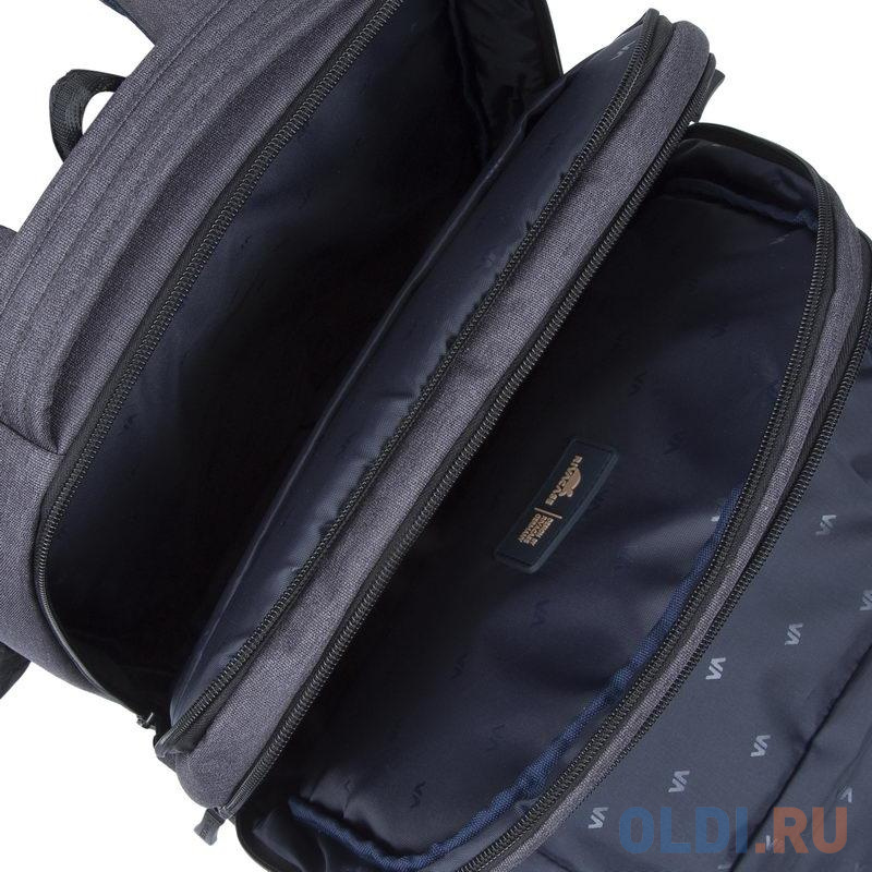 Рюкзак для ноутбука 16" Riva 7765 полиэстер черный фото