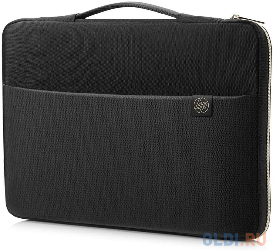 

Чехол для ноутбука 14" HP Gold Carry Sleeve черный/золотистый (3XD33AA)