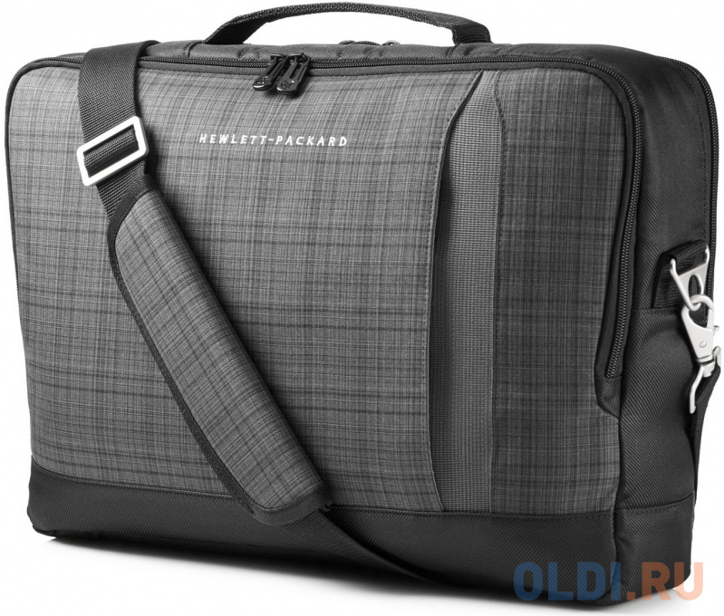 

Сумка для ноутбука 15.6" HP Ultrabook Top Load серый-черный F3W15AA