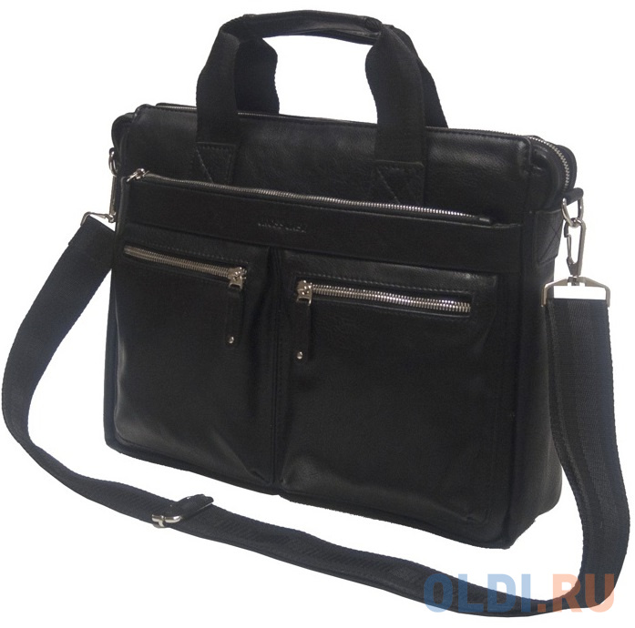 

Сумка для ноутбука CROSS CASE CC14-327 чёрная (14", искусственная кожа), Черный