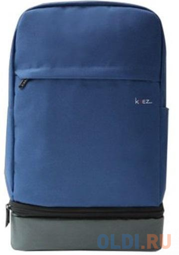 KREZ  BP05 backpack , classic, 15.6, blue/grey, nylon