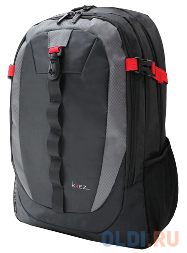 

KREZ BP06 multifunctional backpack , classic, 15.6, grey, nylon, Серый