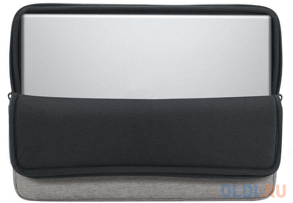 Чехол для ноутбука 13.3" Riva 7703 серый полиэстер фото