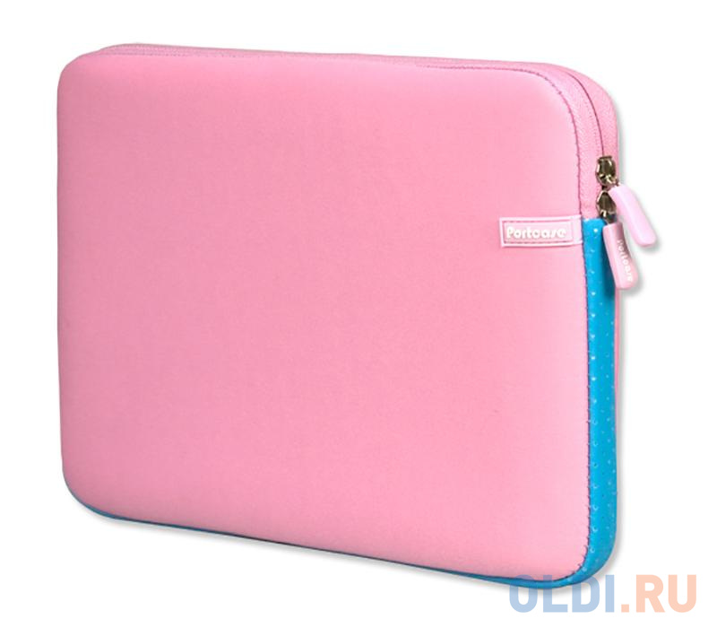 Чехол для ноутбука 16" PortCase KNP-16 PN розовый - фото 1