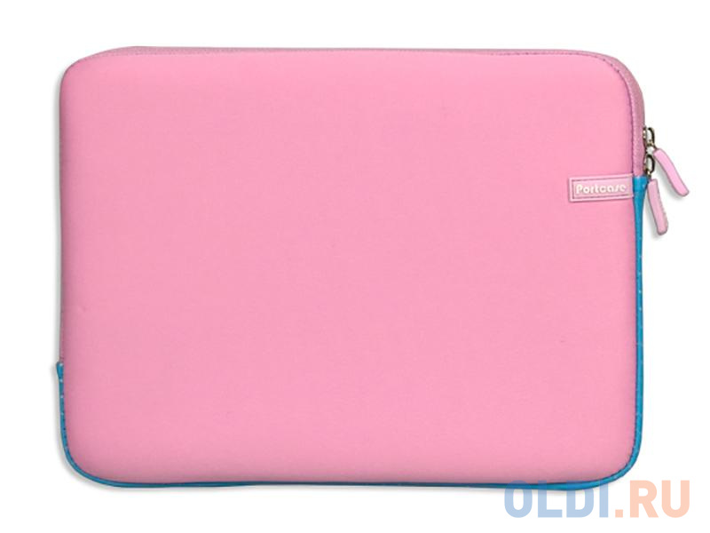 Чехол для ноутбука 16" PortCase KNP-16 PN розовый - фото 2