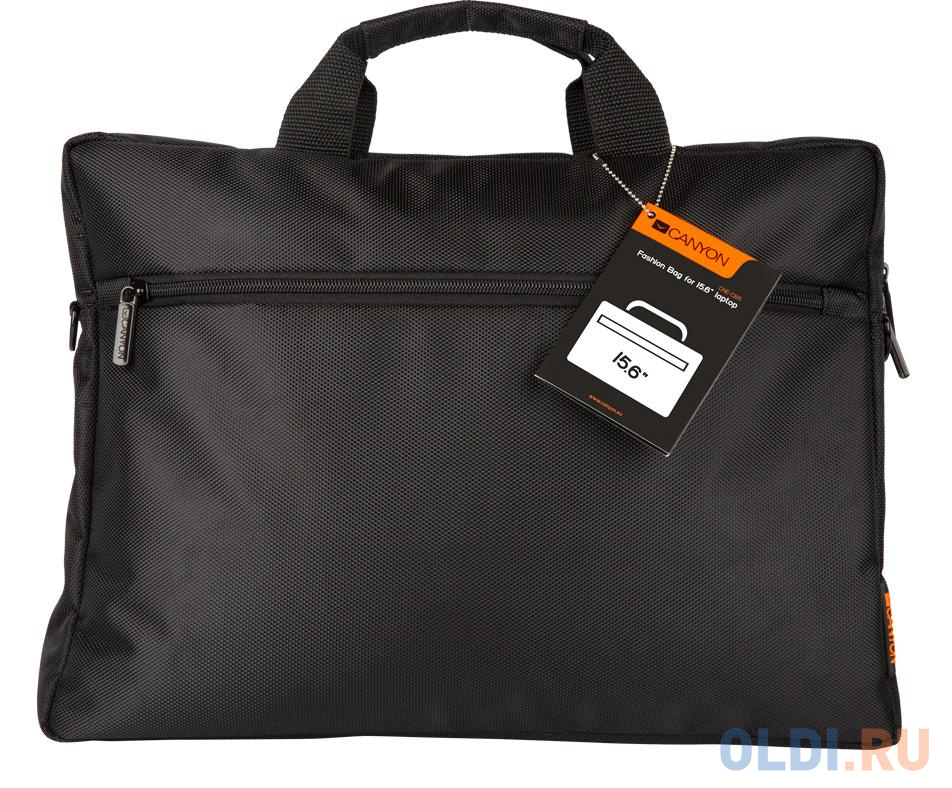 Сумка для ноутбука 15.6" Canyon Casual bag полиэстер черный 80CNECB5B2