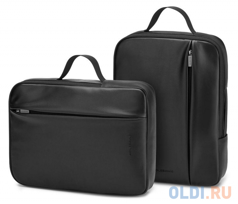 Сумка-рюкзак 15" Moleskine Classic PRO Device эко-кожа черный ET96CPDBV15BK фото