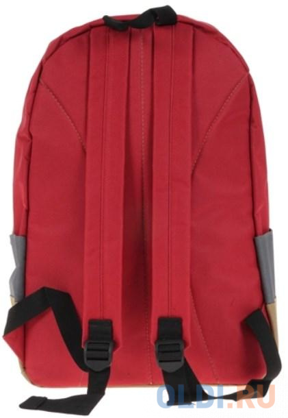 Рюкзак для ноутбука 15.6" PCPet PCPKB0015RG полиэстер красный серый, размер 31x44.5x14.5 см - фото 4