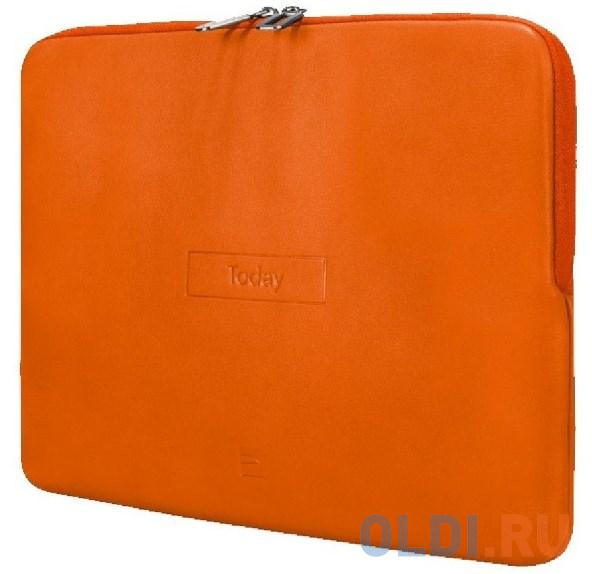 Чехол для ноутбука Tucano Today Sleeve 15.6'', цвет оранжевый, размер (В*Ш*Г) 27*38*2.5 см - фото 3