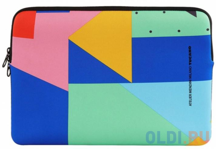 Чехол для ноутбука Tucano Shake Sleeve 15.6'' Colorful, разноцветный - фото 1