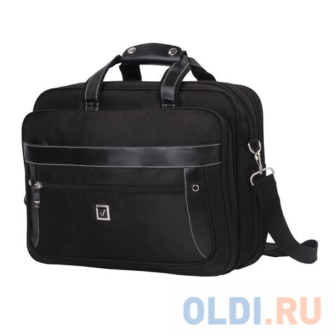 Сумка для ноутбука 15.6" BRAUBERG Carbon полиэстер искусственная кожа черный фото